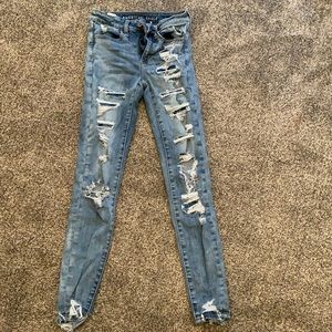 American eagle hi-rise jeggings